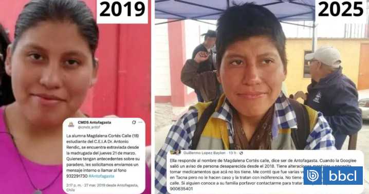 Aseguran que joven de Antofagasta reportada como desaparecida en 2019 habría reaparecido en Perú