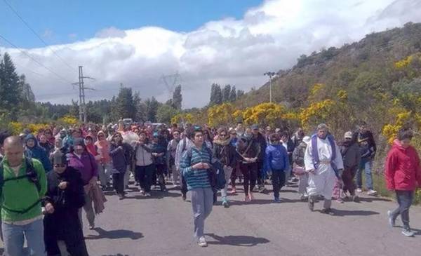 Invitan a participar de la peregrinación al santuario Virgen de las Nieves en Esquel