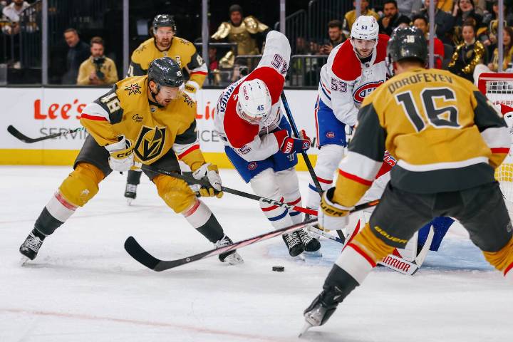 Golden Knights lose to Montreal Canadiens for 4th straight defeat