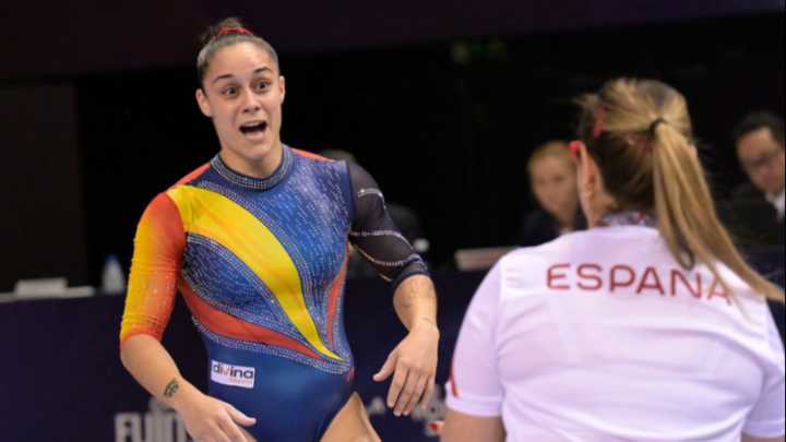 Las gimnastas españolas, bronce por equipos de doble-mini en el Mundial de trampolín