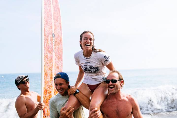 San Clemente surfer Tilly earns third longboard world championship