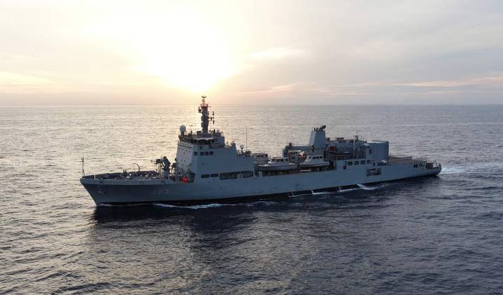 Navy Chief Admiral Tripathi commissions survey vessel INS Ikshak in Kochi