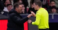 Atletico coach Simeone shows trademark emotions stopping Inter's winning run in Champions League