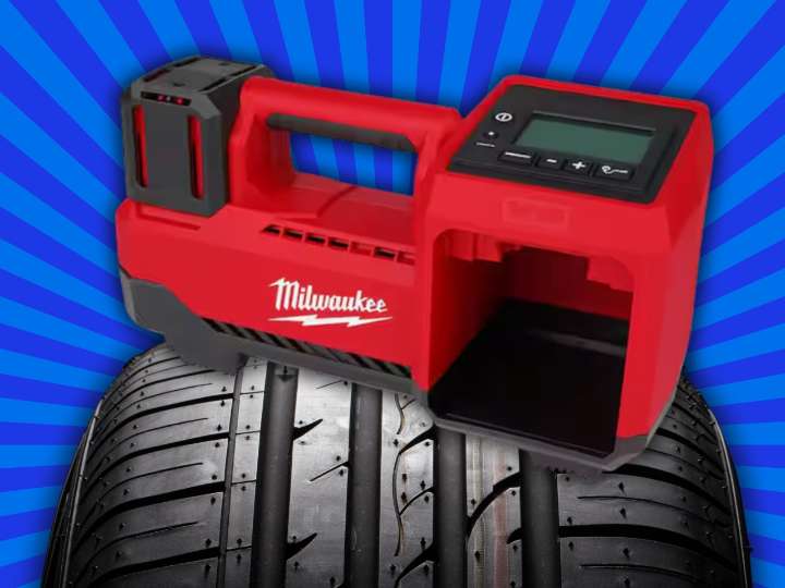Home Depot has a freebie deal that'll score you a Milwaukee M18 tire inflator for free