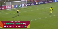 La tanda de penales que decretó la eliminación de Argentina ante México en el Mundial Sub 17