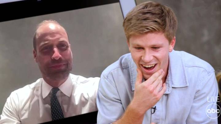 Prince William Surprises Robert Irwin During Emotional 'DWTS' Night