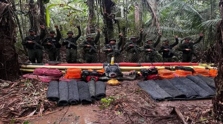 FANB captura a dos hombres por minería ilegal en Amazonas