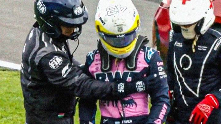 Fuerte choque Franco Colapinto en el Sprint de Interlagos