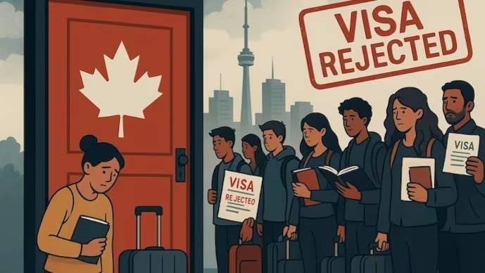 3 in 4 Indian student visa applications to Canada rejected in August: Report