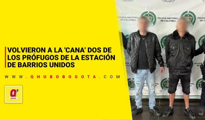 Tunjuelito: recapturan a dos prófugos de la estación de Barrios Unidos