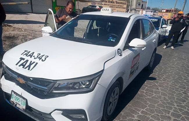 Afectado taxista en accidente vial en Acuña