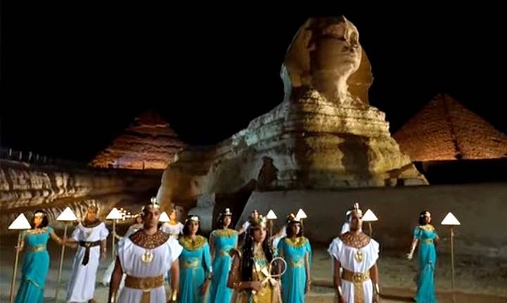 Egipto celebra la apertura del Gran Museo Egipcio con un espectáculo monumental