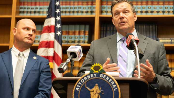 AG Kobach charges Coldwater mayor with voting crimes