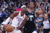 Deadspin | Thunder erase early deficit, trounce Jazz in NBA Cup