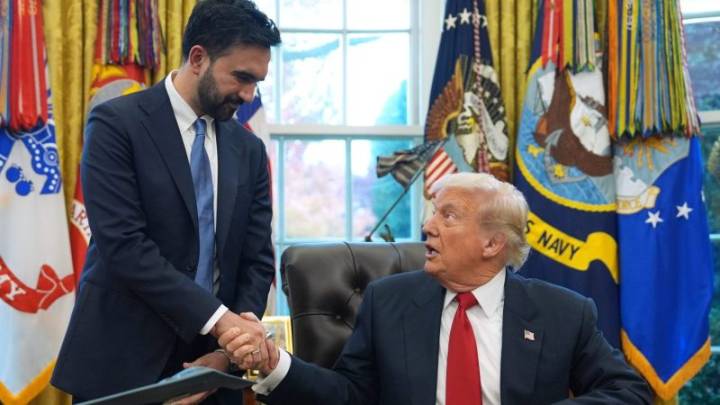 Trump offers praise for ‘rational’ Mamdani in remarkable White House meeting