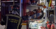 Muere un hombre en el incendio de una vivienda en Madrid