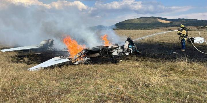 Avioneta se desploma en Purépero, Michoacán, hay cinco heridos