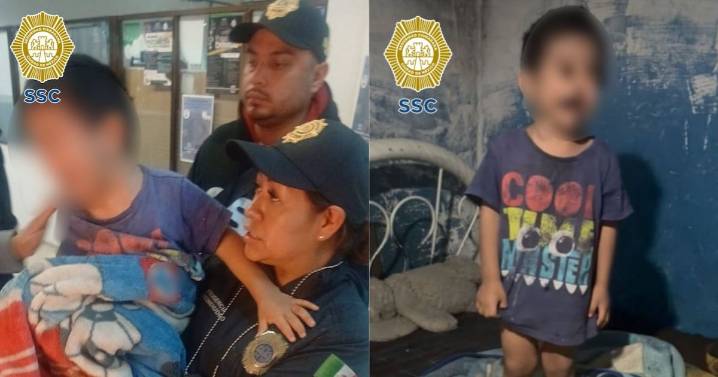 “Lloraba buscando a su mamá”: Policías rescatan a un niño abandonado en Iztapalapa