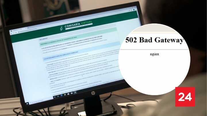 Reportan la caída de Comisaría Virtual en medio de proceso de excusas por elecciones