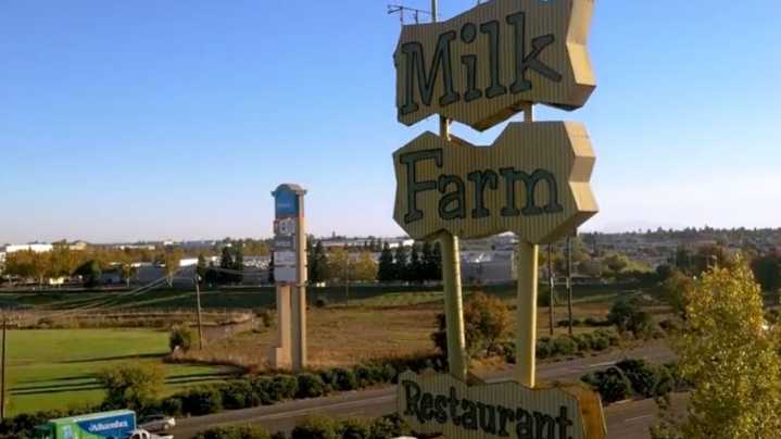 Dixon Residents Hope New Owners of Milk Farm Property Will Save Historic Sign