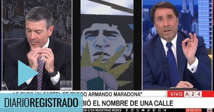 Feinmman explotó en vivo y vomitó su odio contra Maradona para pegarle al kirchnerismo