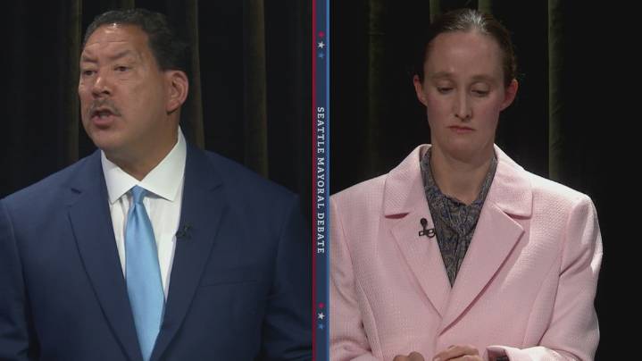 Harrell holds slight lead over Wilson as first results drop