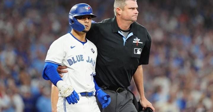 Jays have been hit by pitches frequently in World Series