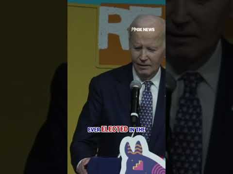 Biden jokes about his 'DUBIOUS DISTINCTION' #foxnews #biden #fox #joebiden