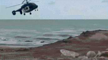 Russian chopper crash in Dagestan: Video shows moment helicopter splits into two and crashes