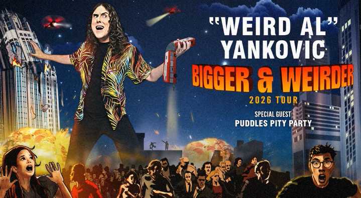 Concert Series: Get your dose of Weird Al Yankovic during "Bigger & Weirder" tour stop in Grand Forks