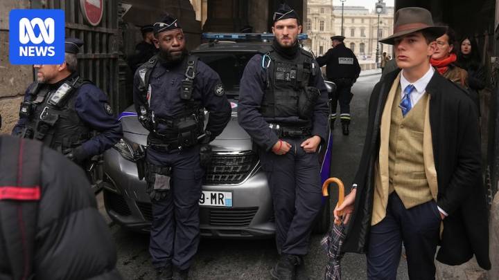 French 'Fedora man' pictured at Louvre heist scene unmasked as teenager