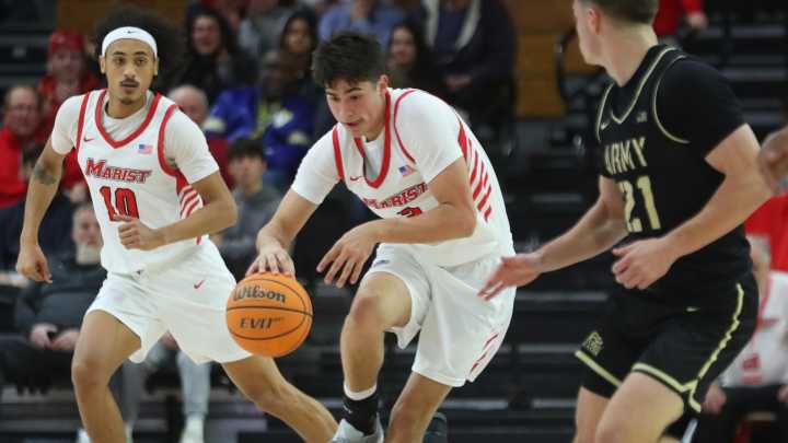 Marist Red Foxes mens basketball claims a win over Army Black Knights