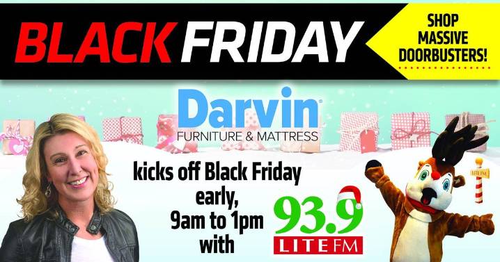 Black Friday comes alive at Darvin: Celebrate massive savings amid holiday cheer