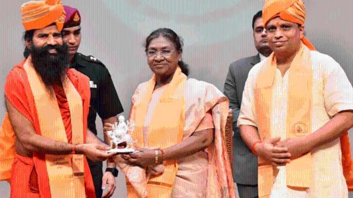 President Droupadi Murmu calls for women’s leadership in nation-building at Patanjali University convocation