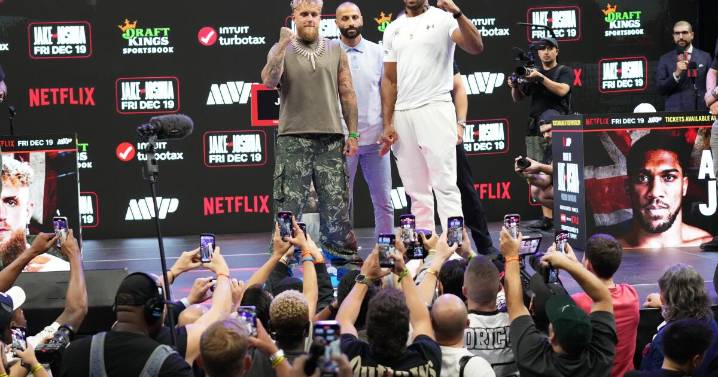 El youtuber convertido en boxeador Jake Paul predice gran victoria sobre el bicampeón Anthony Joshua