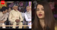 Aishwarya Rai Bachchan joins PM Narendra Modi, Sachin Tendulkar at centenary celebrations of Sri Sathya Sai Baba, wins heart with her speech