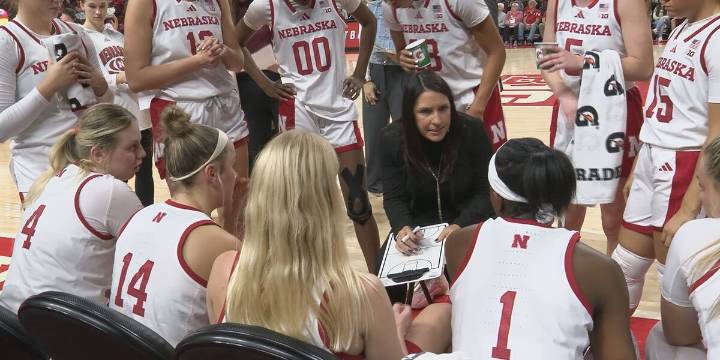 High-paced Huskers roll past Oral Roberts