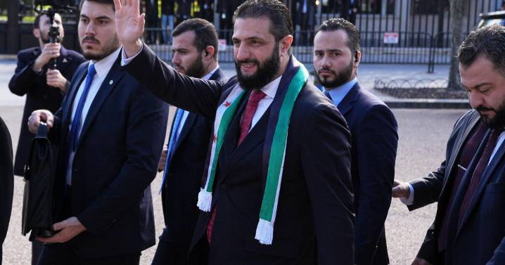 Trump hosts Syria's al-Sharaa for a first-of-its-kind meeting at the White House