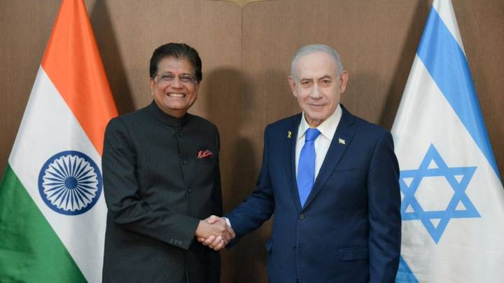 Piyush Goyal Meets Netanyahu In Israel; Pushes Free Trade Talks, Boosts Bilateral Ties