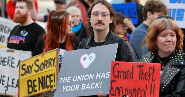 Edinburgh rally calls on gaming firm to reinstate workers after 'ruthless act'