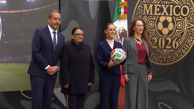 Claudia Sheinbaum encabezó la presentación oficial de la Copa Mundial FIFA 2026