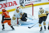 Bruins’ comeback wasted again as Ducks prevail late