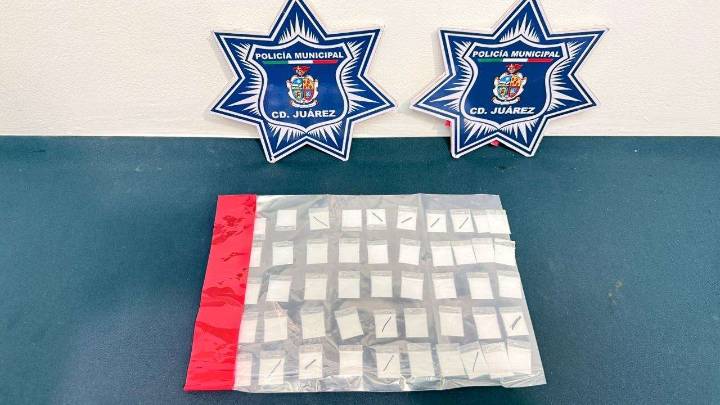 Cae hombre con 50 envoltorios de cocaína
