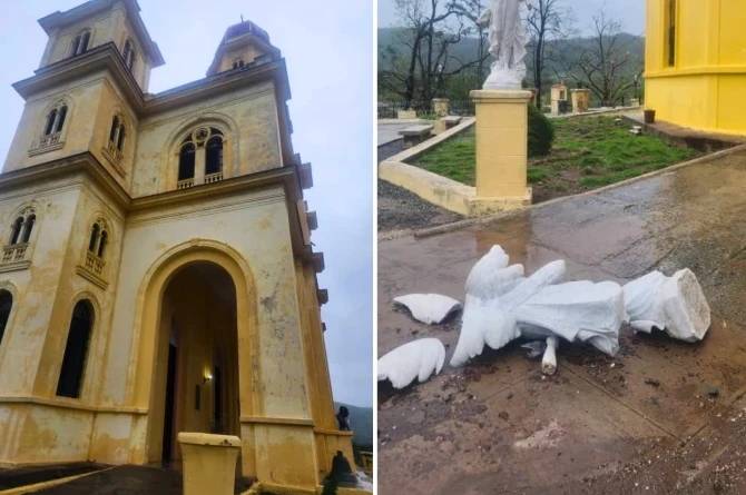 Cuba's national Marian shrine damaged by Hurricane Melissa