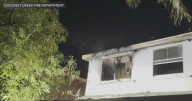 Family escapes house fire in Coconut Creek; two dogs treated for smoke inhalation