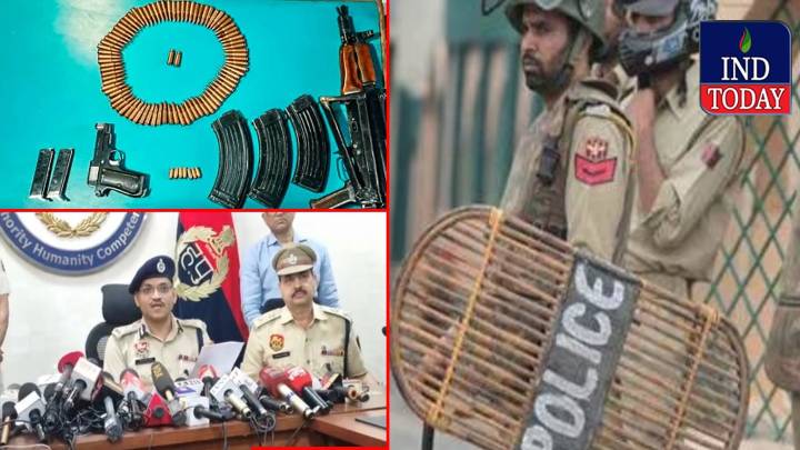 350 Kg Explosives, Krinkov Rifle Seized Two Kashmiri Doctors Held
