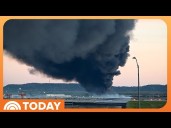 UPS Plane Crashes in Fireball on Takeoff Leaving at Least 7 Dead