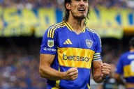 Cavani no entrenó a la par de sus compañeros a días del Superclásico