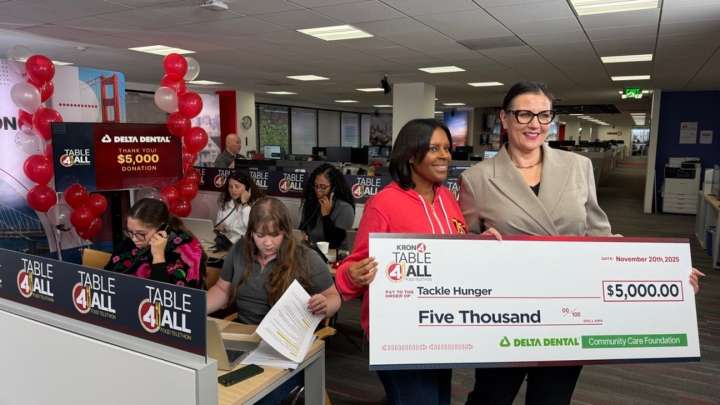 Delta Dental donates $5,000 to KRON4 ‘Table 4 All’ telethon