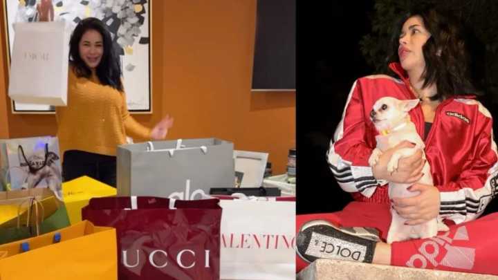 Esposa de Ricardo Mejía Berdeja, presume vida de lujo y regalos de marcas de alta gama